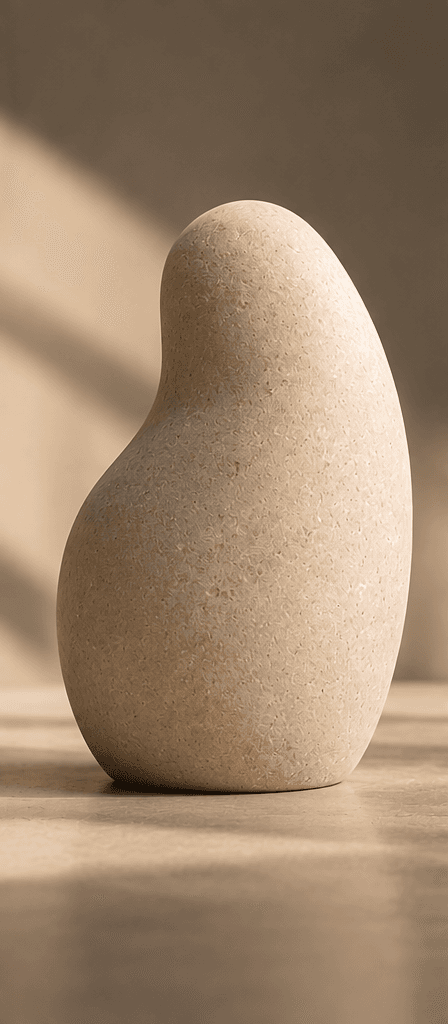 The left HUG vessel, a pale sculptural form on its own.